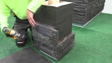 Versetta Stone Installation, Northern Ash - Chapter 4, Column Construction