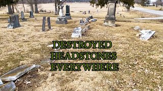 EXPLORING A DECREPIT CEMETERY