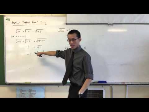 Another Paradox About Unity (Whats behind the index law root a x root b = root a x b)