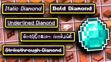 ALL FONT STYLES Custom Name Item Commands in Minecraft 1.21.4 Java?! Give Custom Name Item Commands