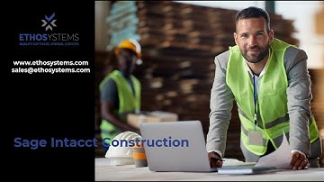 Sage Intacct Construction Product Demonstration