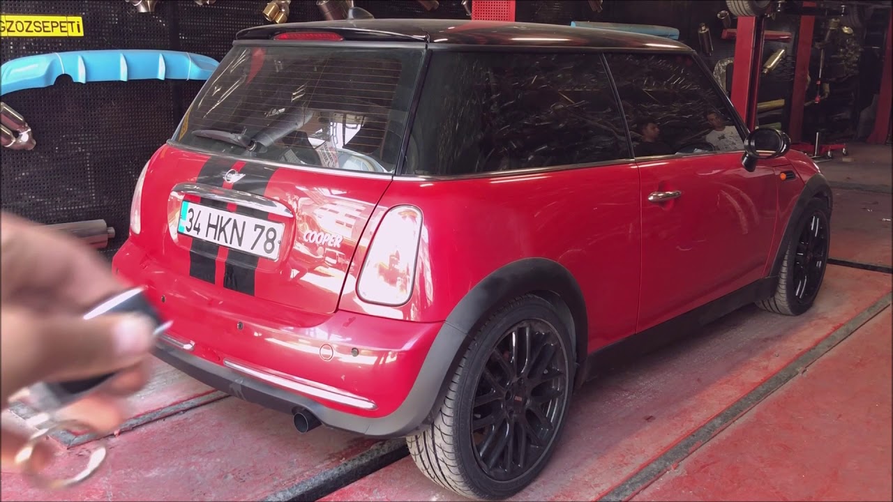 Mini Cooper Esa Garage Dizel Ve Benzinli Kumandalı Varex Cutout
