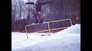 Backyard Snowboarding Edit 2013