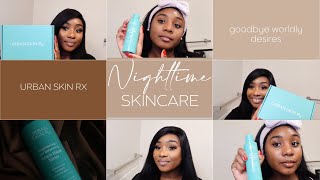Take Makeup Off With ft. Me Urban Skin RX | Video Vixen Dreams | Quick Nighttime Skincare Routine