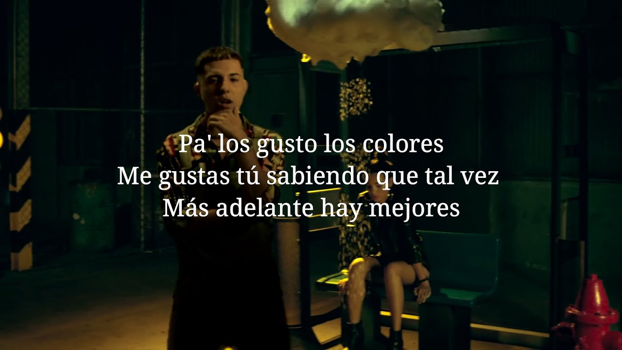 Letra Pa Los Gustos Los Colores