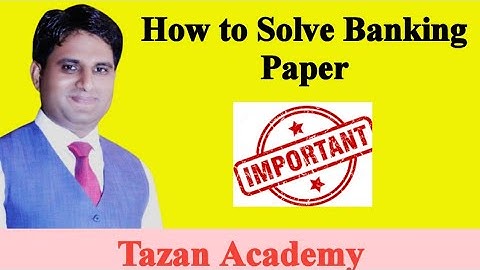 i.com part 2 principles of banking paper solving method | how to solve banking paper of i com part 2