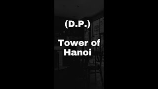 Tower of Hanoi #shorts #java #programming