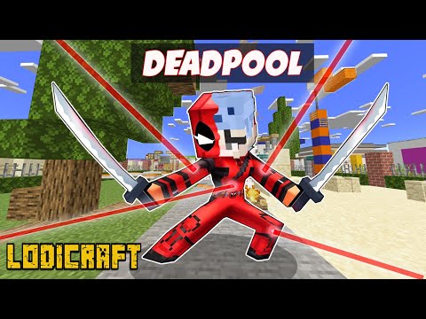 ❤️Becoming DEADPOOL in Minecraft!