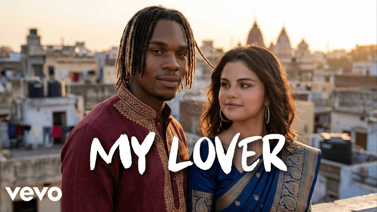Selena Gomez x FlowX - My Lover (Official Lyric Video)