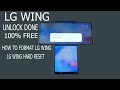 LG WING PASSWORD UNLOCK FREE