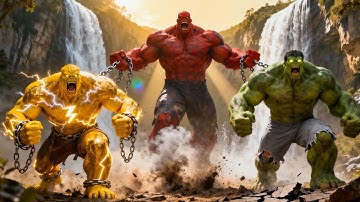 RED HULK vs GOLD HULK EPIC BATTLE! However, HULK Unexpected SAVE Changes Everything!