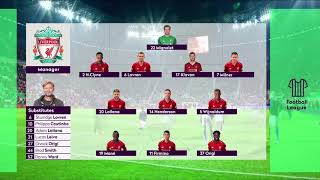 Premier League starting lineup animation motion graphic using After effect screenshot 5