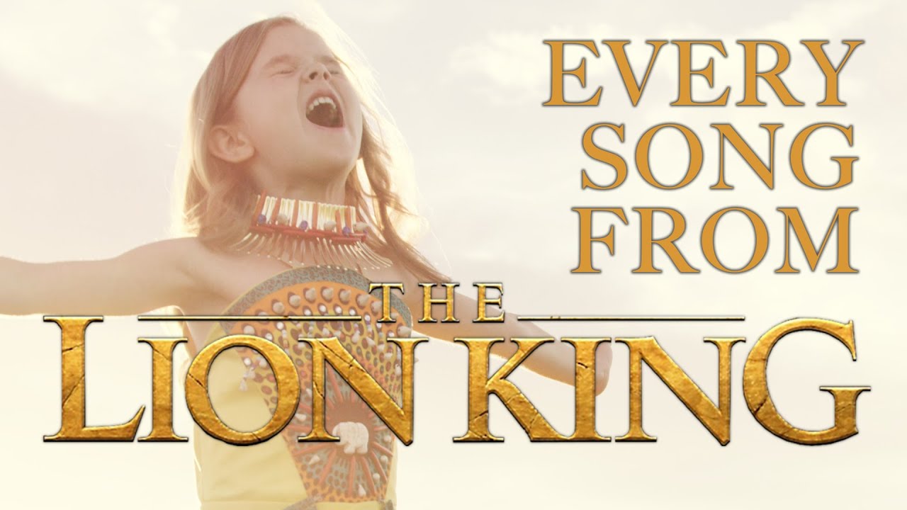 EVERY SONG FROM DISNEYS THE LION KING   6 YEAR OLD CLAIRE AND THE CROSBY FAMILY