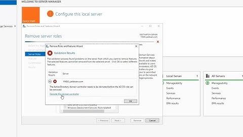 How to Demote Active Directory Domain Controller in Windows Server | metadata cleanup