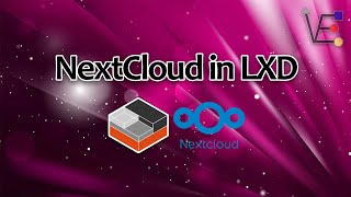 NextCloud server in an LXD CT on Raspberry Pi