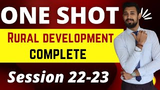 Rural Development | one shot | class 12 | Indian eco