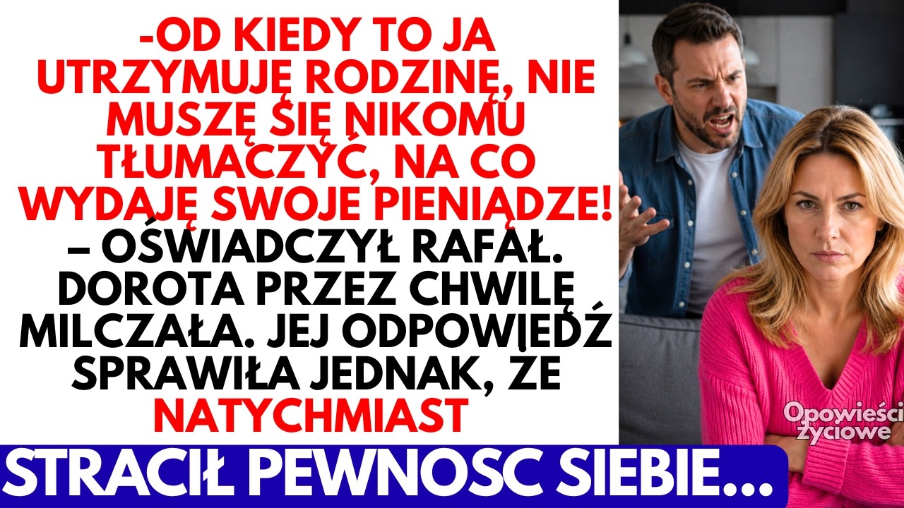 Nie mogłam uwierzyć własnym uszom. Rafał wniósł do domu ogromny karton, a kiedy zapytałam, co to, usłyszałam: „Hulajnoga elektryczna”. Za sześć tysięcy złotych. W czasie, gdy od miesięcy...