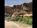 UT-128 Illustrated Wall Cliff Jiffy along Colorado River near Moab