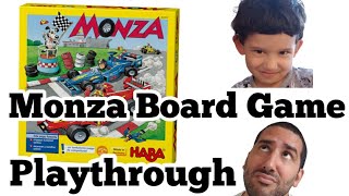 Monza Board Game Playthrough (w/Nick)
