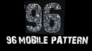 96 mobile lock pattern // #how to draw 96 mobile pattern easy #90strends #mobiles #stayhome #96movie