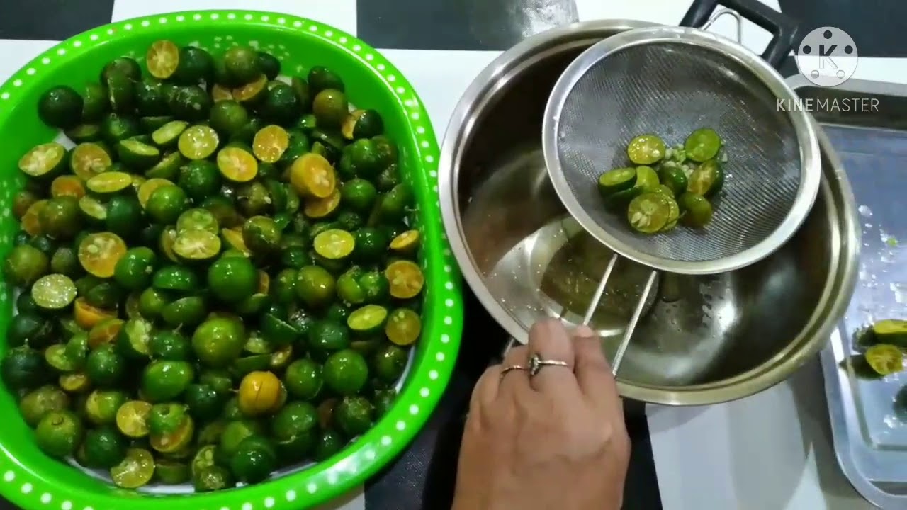 Cara Membuat Sirup Jeruk Kunci Agar Awet @fardajahri