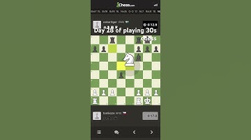 Day 28 of playing 30s chess #chess #chessandcheckers #playchess #games #chessnotcheckers #puzzle