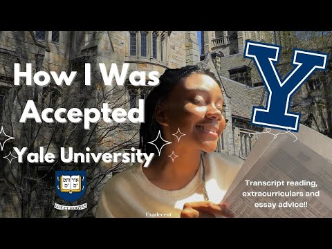 How I got into Yale University