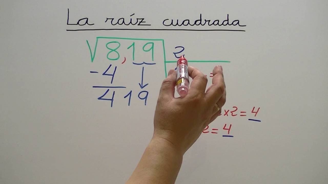 Cual Es La Raiz Cuadrada De 3
