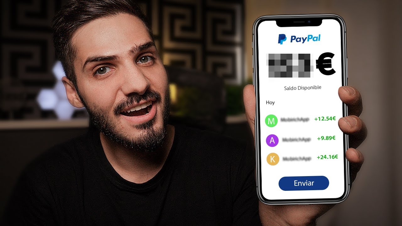 Nueva App Paga Dinero Gratis a PayPal (Sin Hacer Nada)