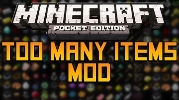 Too Many Items Mod - Minecraft Pocket Edition