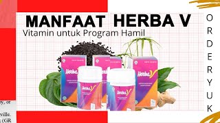VITAMIN UNTUK PROGRAM HAMIL | WA 08112784082 | HERBA V