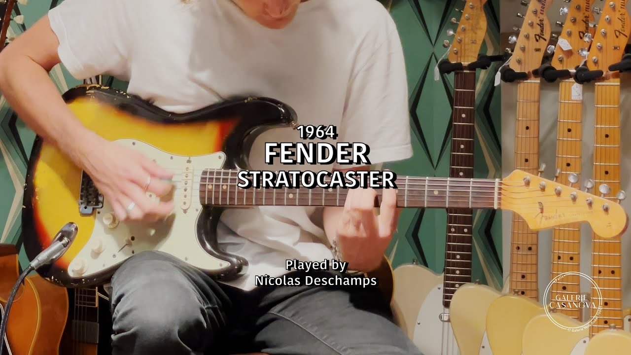 1964 Fender Stratocaster - Pre-CBS model, all original - Summer jam by Nicolas Deschamps