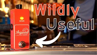 Mythos Argonaut Octave Up | The Most Useful No Knob Pedal | Red/Cream Russo Music Exclusive