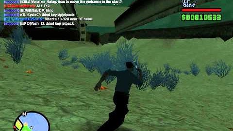 MTA San Andreas | CIT - Walk and breath under the sea glitch / bug