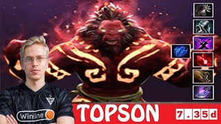 [DOTA 2] TOPSON the AXE [OFFLANE] [7.35d]