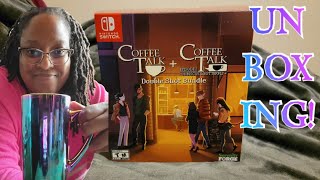 Coffee Talk + Coffee Talk Episode 2 Hibiscus & Butterfly Double Shot Bundle Unboxing Nintendo Switch