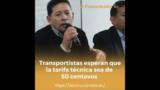 Los dirigentes del gremio del transporte urbano de #Ambato esperan el incremento del pasaje