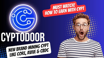 CYPTODOOR-NEW BRAND MINING PROJECT || LEARN HOW TO MAKE MONEY WITH CYPT