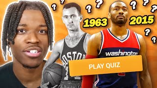 Can You Name Every NBA All Star Starter EVER?