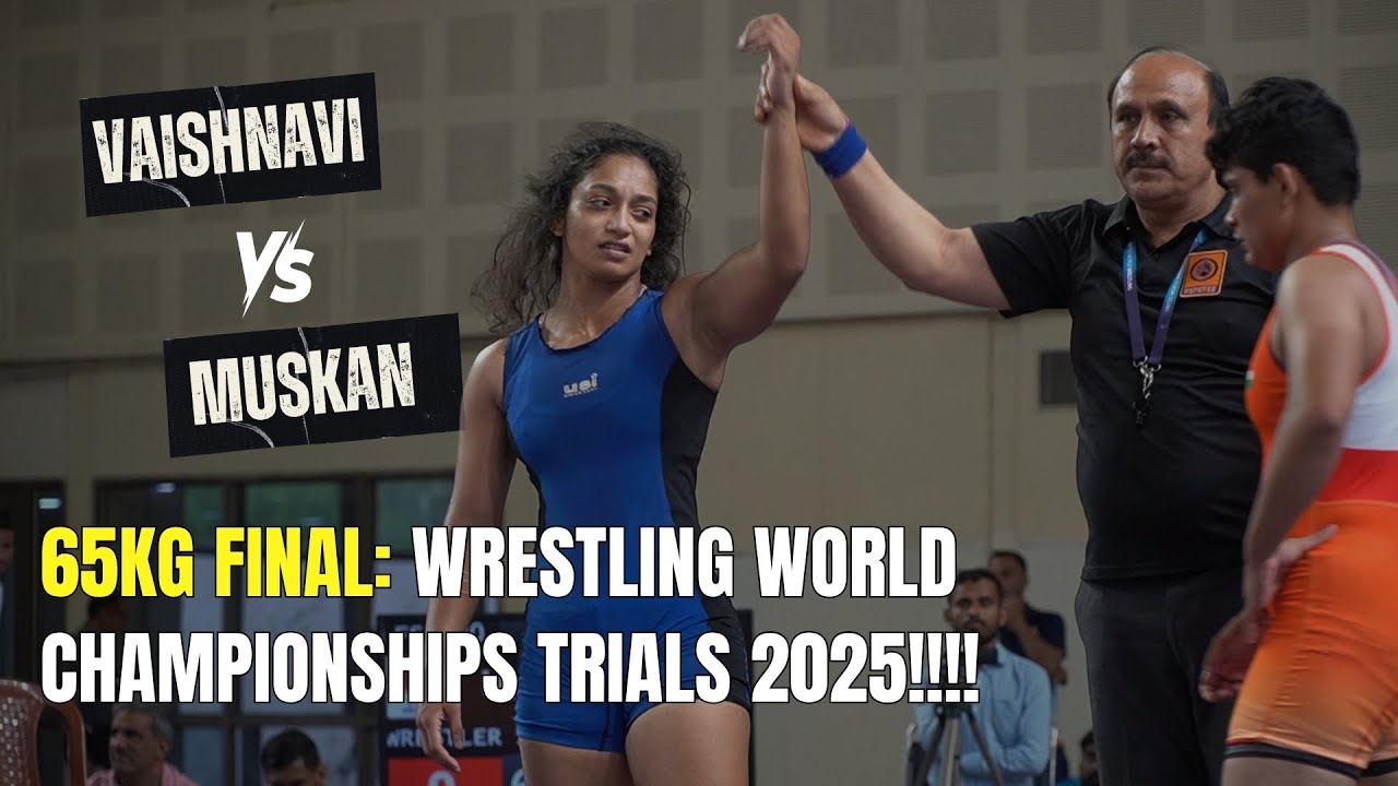 Watch Vaishnavi Patil qualify for the World Wrestling Championships 2025!