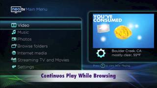 Netgear NeoTV 550 Ultimate HD Media Player screenshot 4