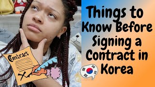 Teaching At A Hagwon In Korea Dont Sign The Contract Yet