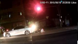 20150619-淡金路與八里堆交岔口車禍