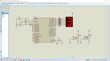 [AVR] Mạch Điều Khiển Hiển Thị Một LED 7 Thanh | ATmega16 [CodeVisionAVR + Proteus]