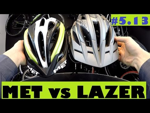 Met Veleno XC vs. Lazer Oasiz Lopes All Mountain bike helmet. Review.