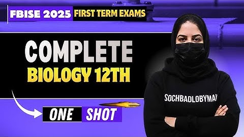 Class 12th Biology Complete One Shot Revision Class For Sendups Exams 2025 | SOCHBADLOBYMAK