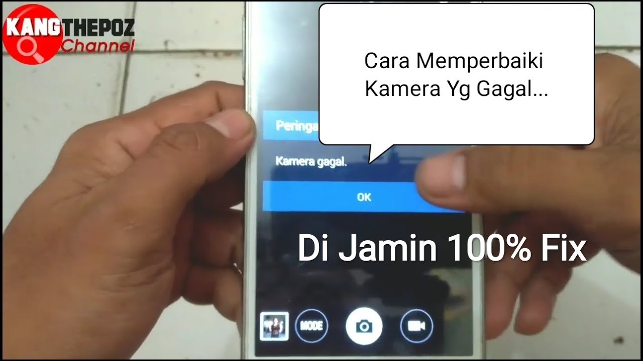 Cara Memperbaiki Kamera yang gagal di Hp Samsung