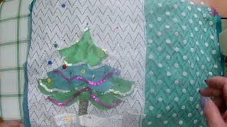 Печворк, Новорічні Серветки Для Кухні.patchwork, Christmas Napkins For The Kitchen