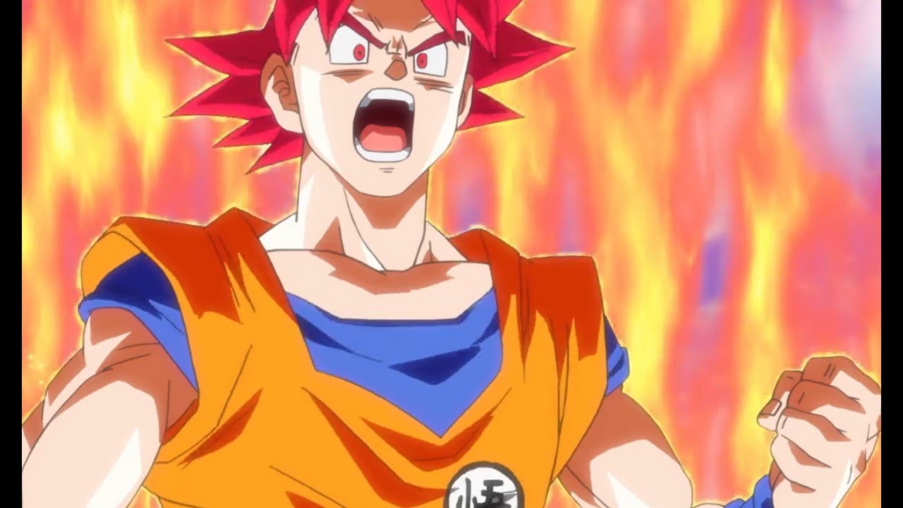 goku-s-first-fight-as-super-saiyan-god-youtube