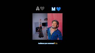 A 🖤 M 💙 👇🙏⚡#dance #love #telugusongs #song #saree #shortvideo #trending #life #duet #moviemusic